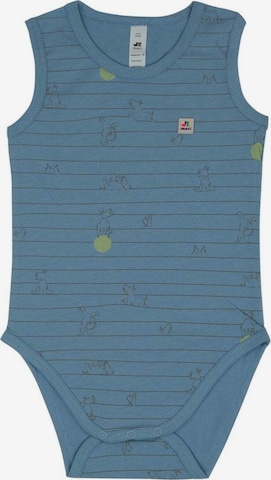 Jrmori Strampler/Body 'Mr.J' in Blau: Vorderseite