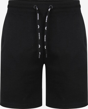 Regular Pantalon Threadbare en noir : devant