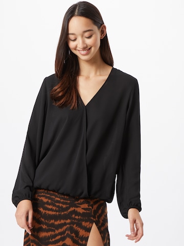 VILA Blouse in Zwart: voorkant