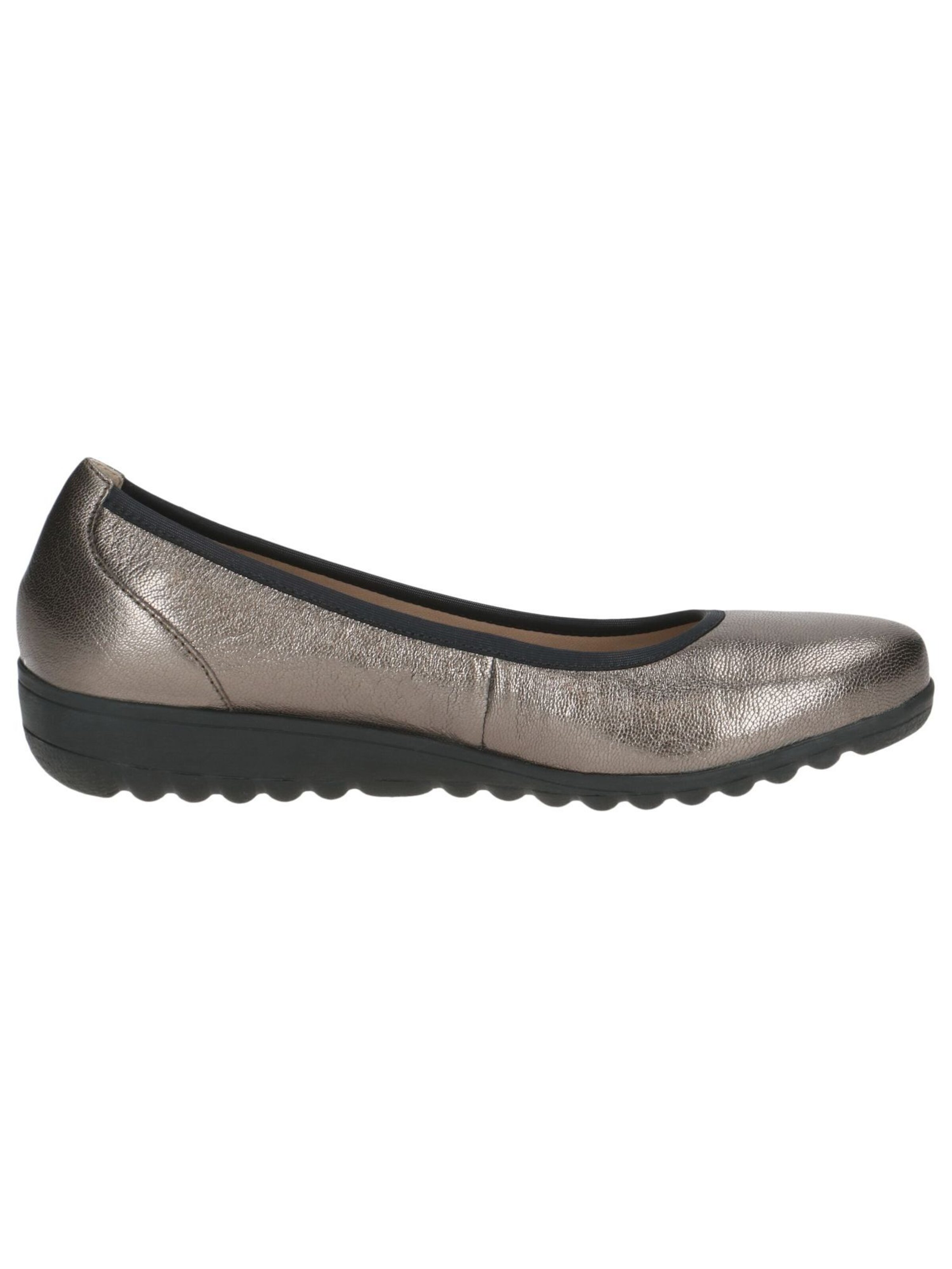 CAPRICE Ballet Flats in Silver