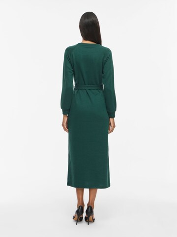 VILA Knit dress 'VIEMMY' in Green
