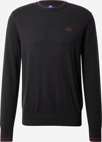 Pull-over La Martina en noir : devant