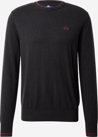 La Martina Pulover u boja vina / crna, Pregled proizvoda