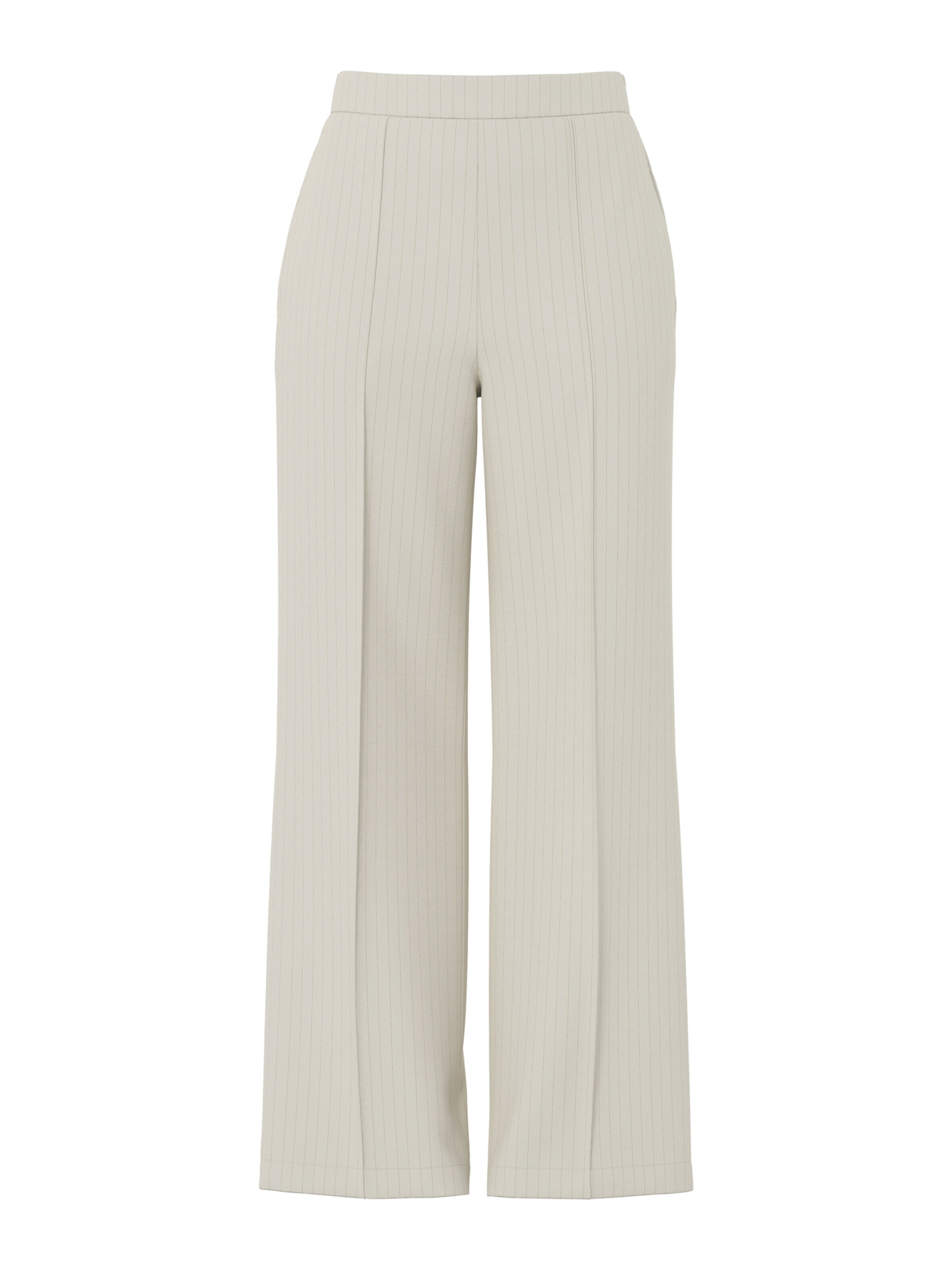 Pantalon 'PCBOSSY' PIECES en beige : devant