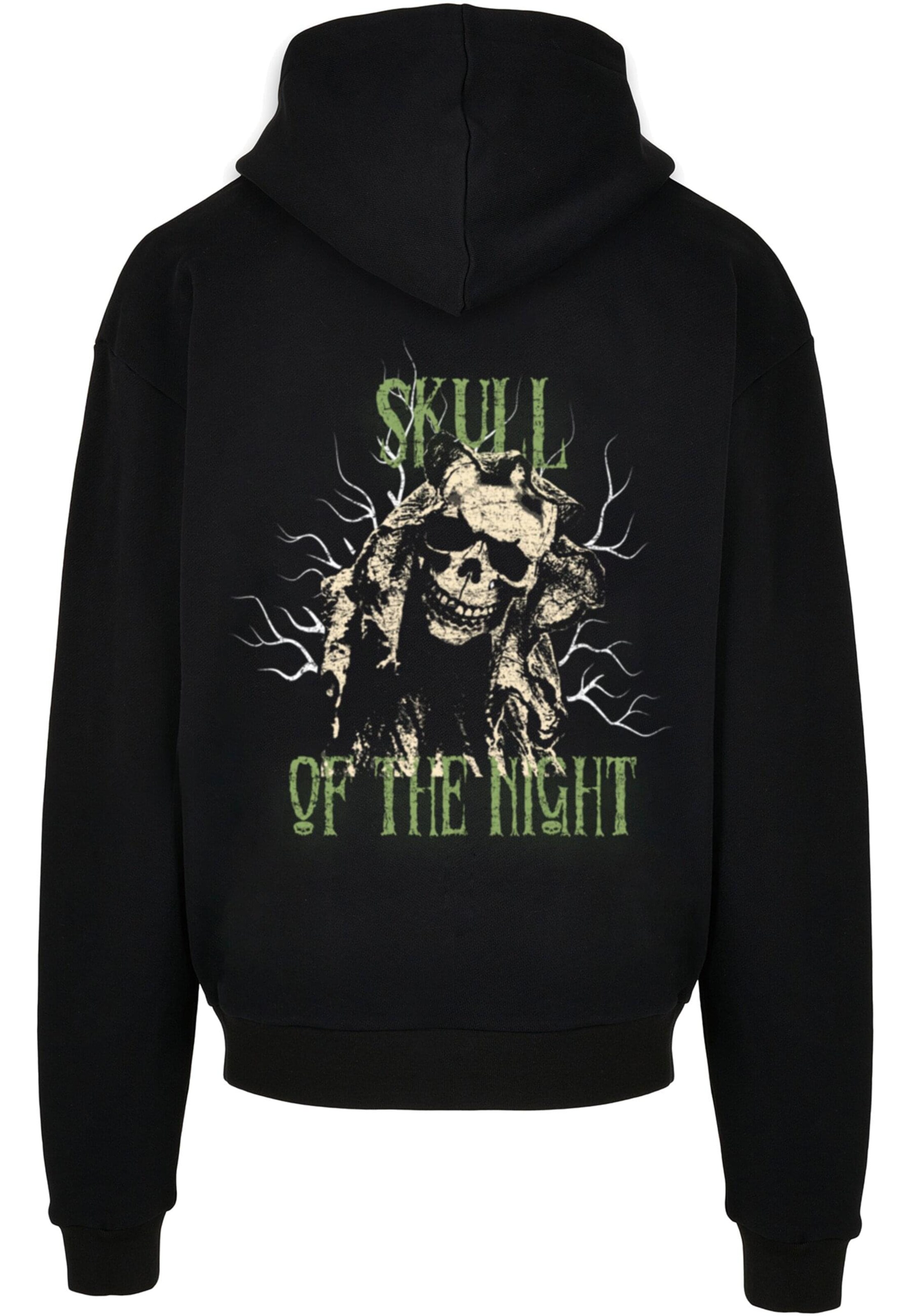 Felpa 'Halloween - Skull Of The Night V2' di Merchcode in nero
