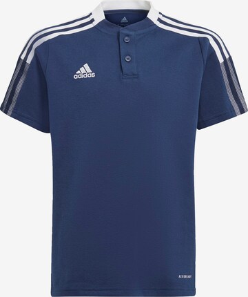 T-Shirt fonctionnel 'Tiro 21' ADIDAS PERFORMANCE en bleu : devant