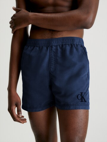 Calvin Klein Swimwear Badeshorts 'Authentic' in Blau