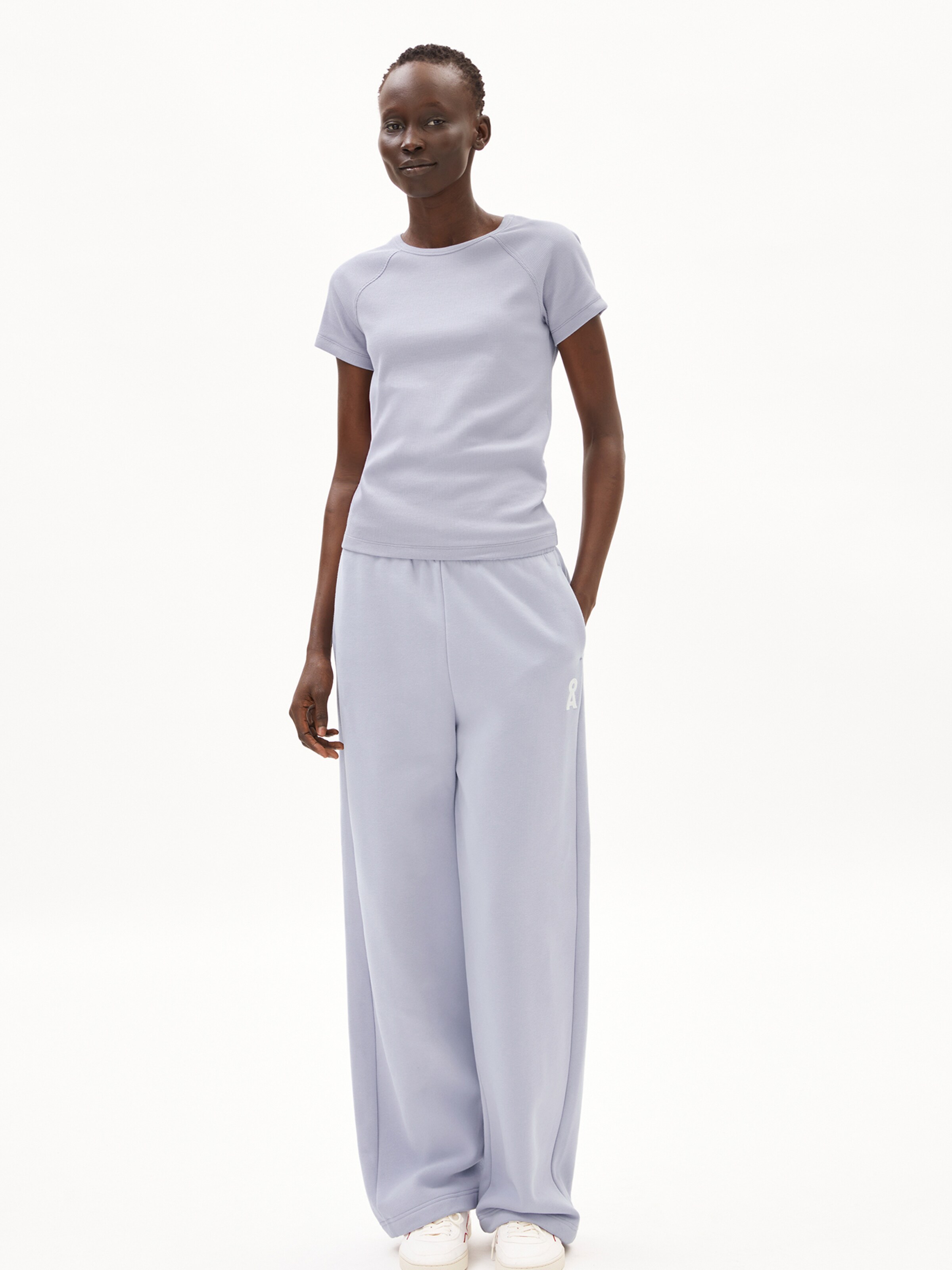 ARMEDANGELS Loosefit Sweathose 'ICONIC Å IVAARA' in Blau