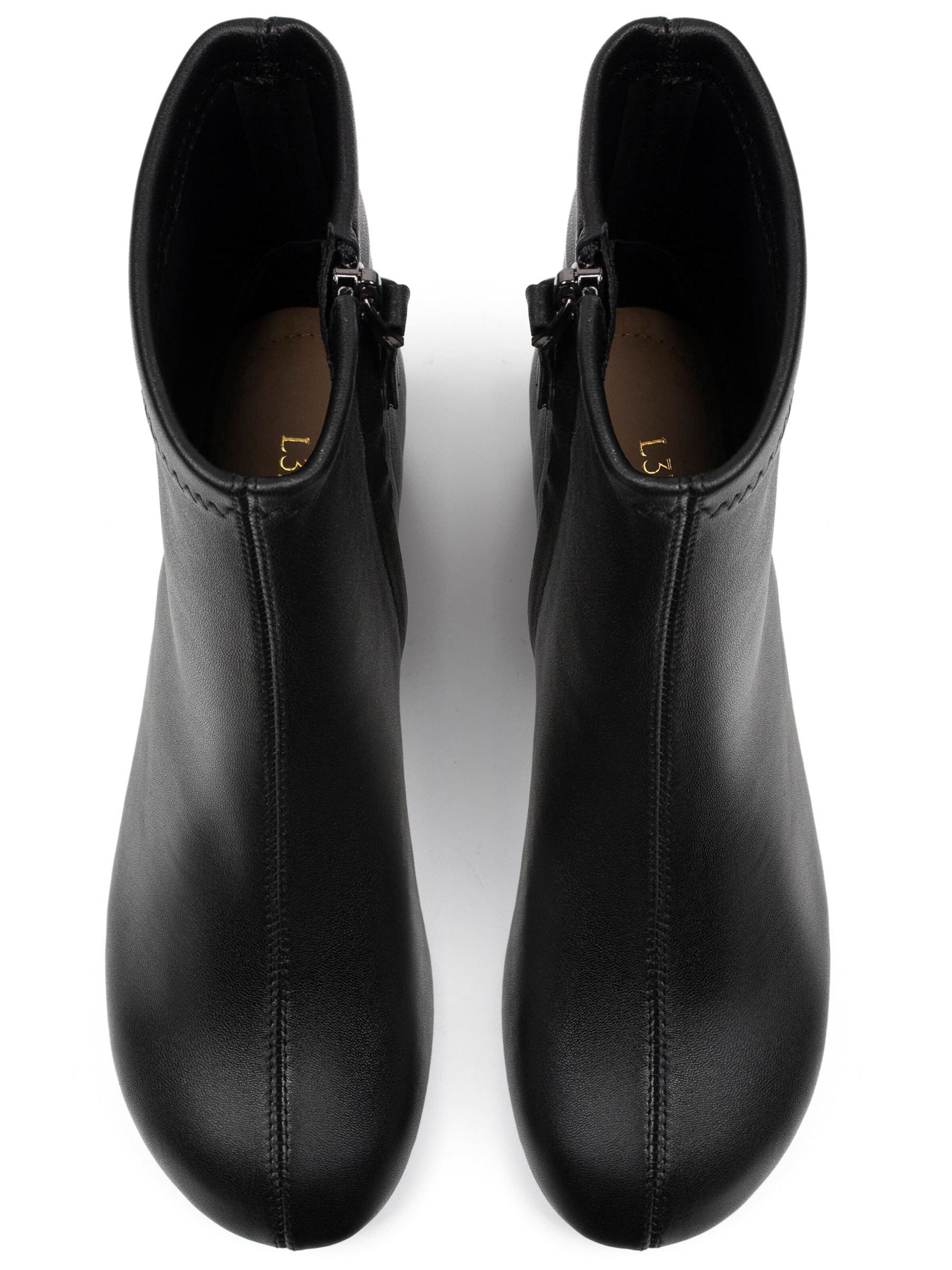 L37 HANDMADE SHOES Ankle Boots 'LUMINOUS FADE'‌‌ in Schwarz