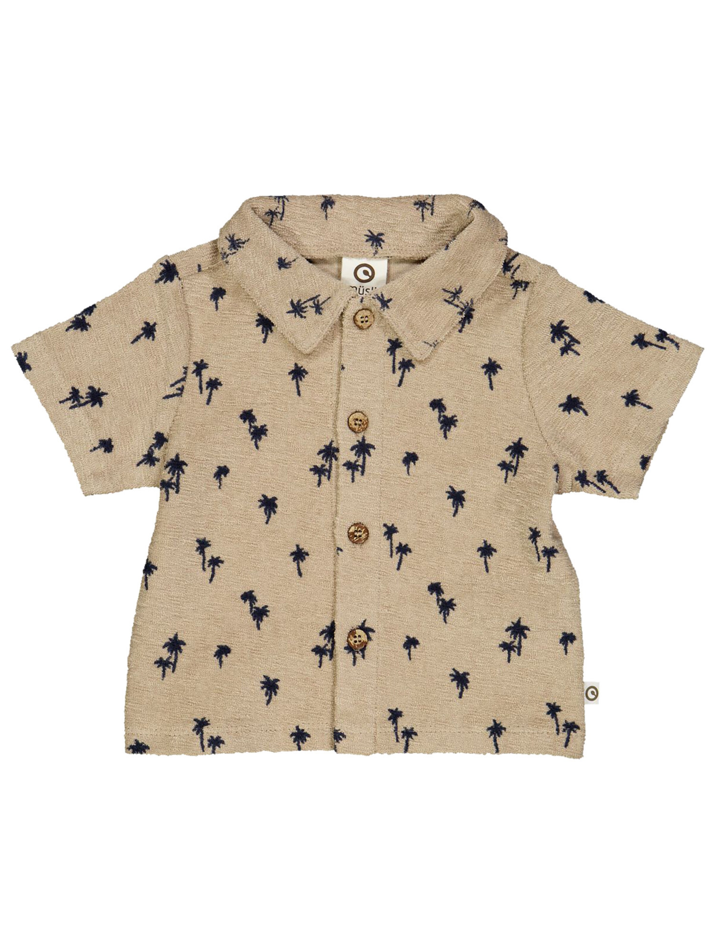 Regular fit Camicia di Müsli by GREEN COTTON in beige: frontale