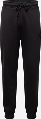 HUGO Trousers 'Dchard' in Black: front