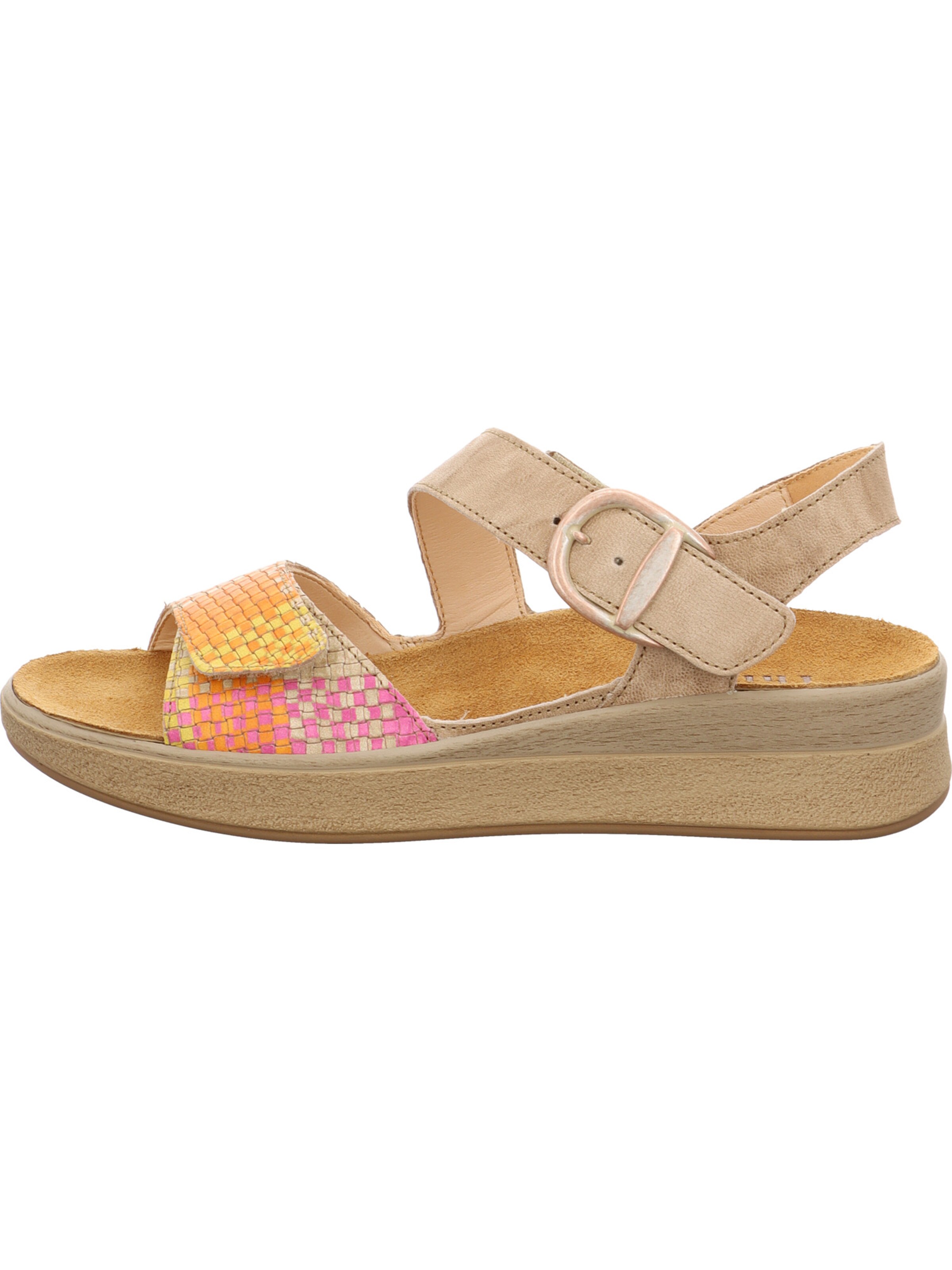 THINK! Strap Sandals 'Meggie' in Beige