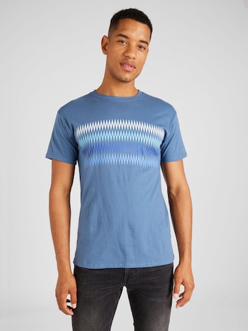 BURTON MENSWEAR LONDON - Camiseta en azul: frente