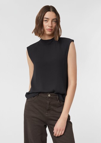 Chemisier COMMA en noir : devant