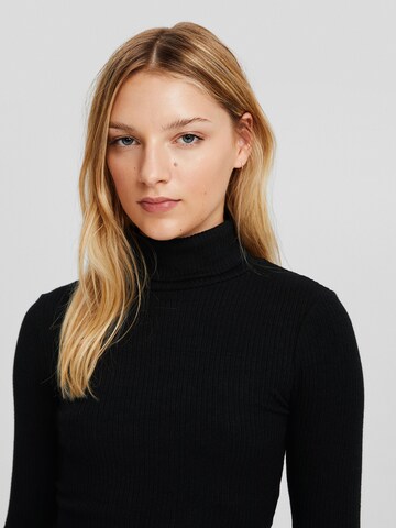 Bershka Shirt in Black