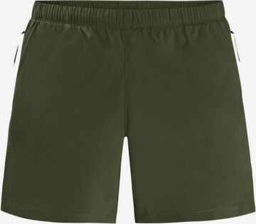 JACK WOLFSKIN Regular Pants in Green: front