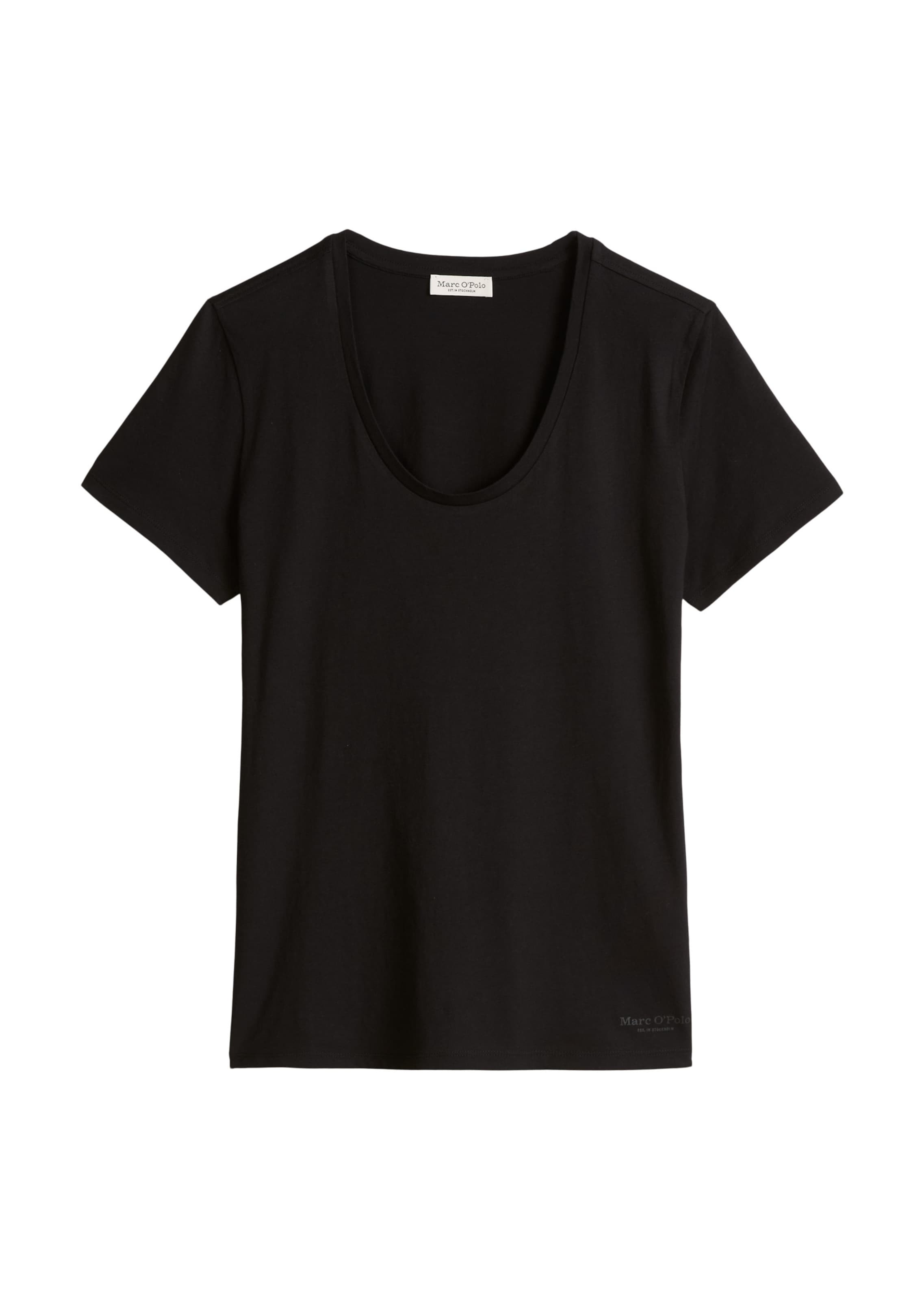 Marc O'Polo Shirt in Zwart: voorkant