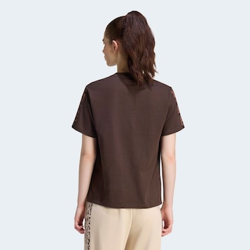 ADIDAS SPORTSWEAR - Camisa funcionais em castanho