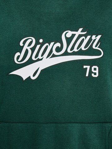 BIG STAR Sweatshirt ' RUBILIA ' in Green
