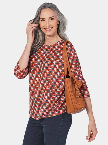 Goldner Blouse in Gemengde kleuren