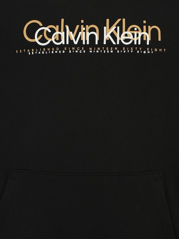 Felpa di Calvin Klein Big & Tall in nero