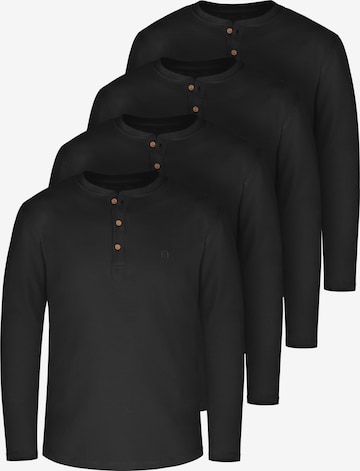 T-Shirt 'Neuville' normani en noir : devant