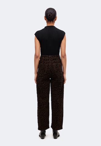 regular Jeans di miss goodlife in marrone: dietro