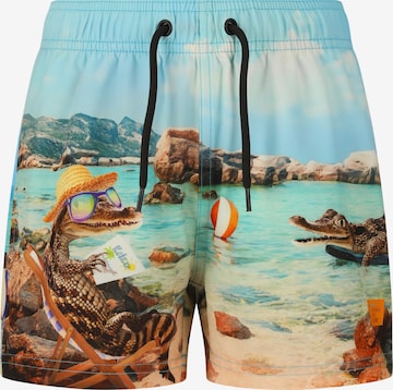 ZigZag Boardshorts 'Sealife' in Blau: Vorderseite