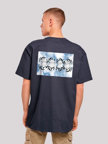 T-Shirt 'Wickie und die starken Männer Turn Your Head' F4NT4STIC en bleu
