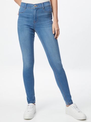 Dorothy Perkins Slimfit Jeans 'Frankie' in Blauw: voorkant