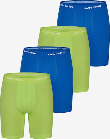 Boxers Happy Shorts en bleu : devant