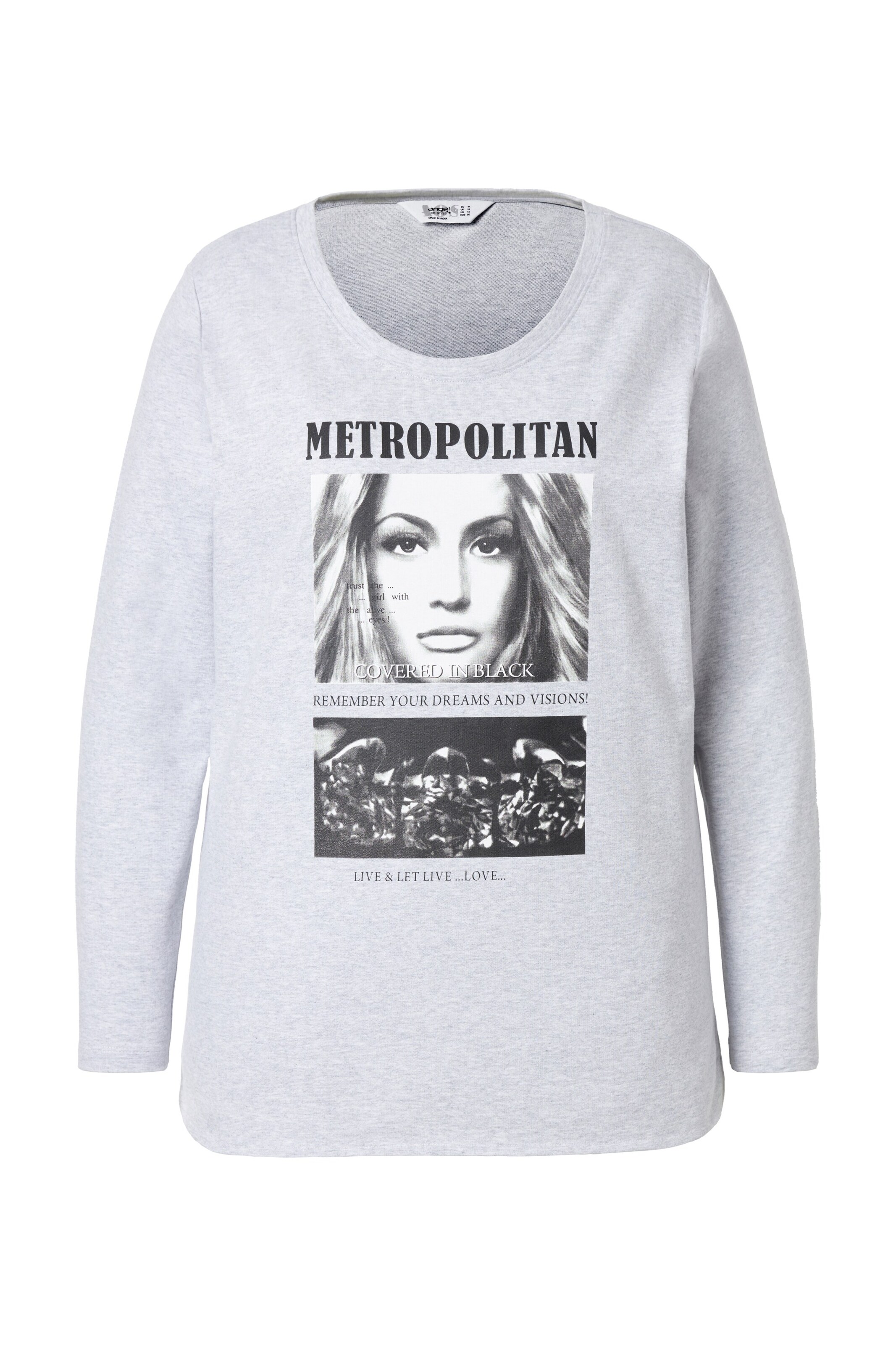 Angel of Style Shirt in Grey: front