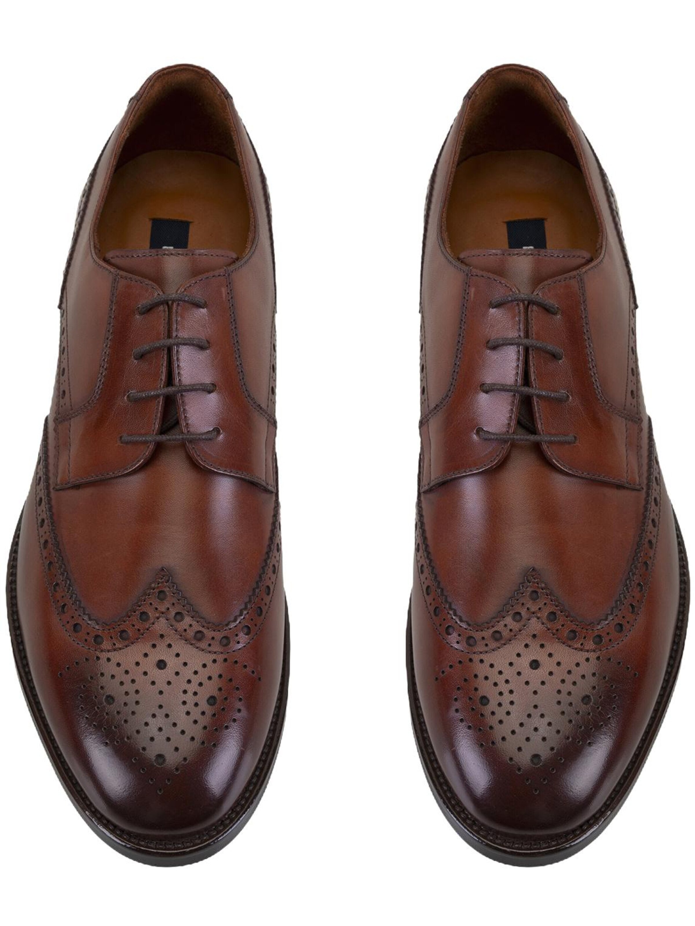 Desa Lace-Up Shoes 'Beleg' in Brown