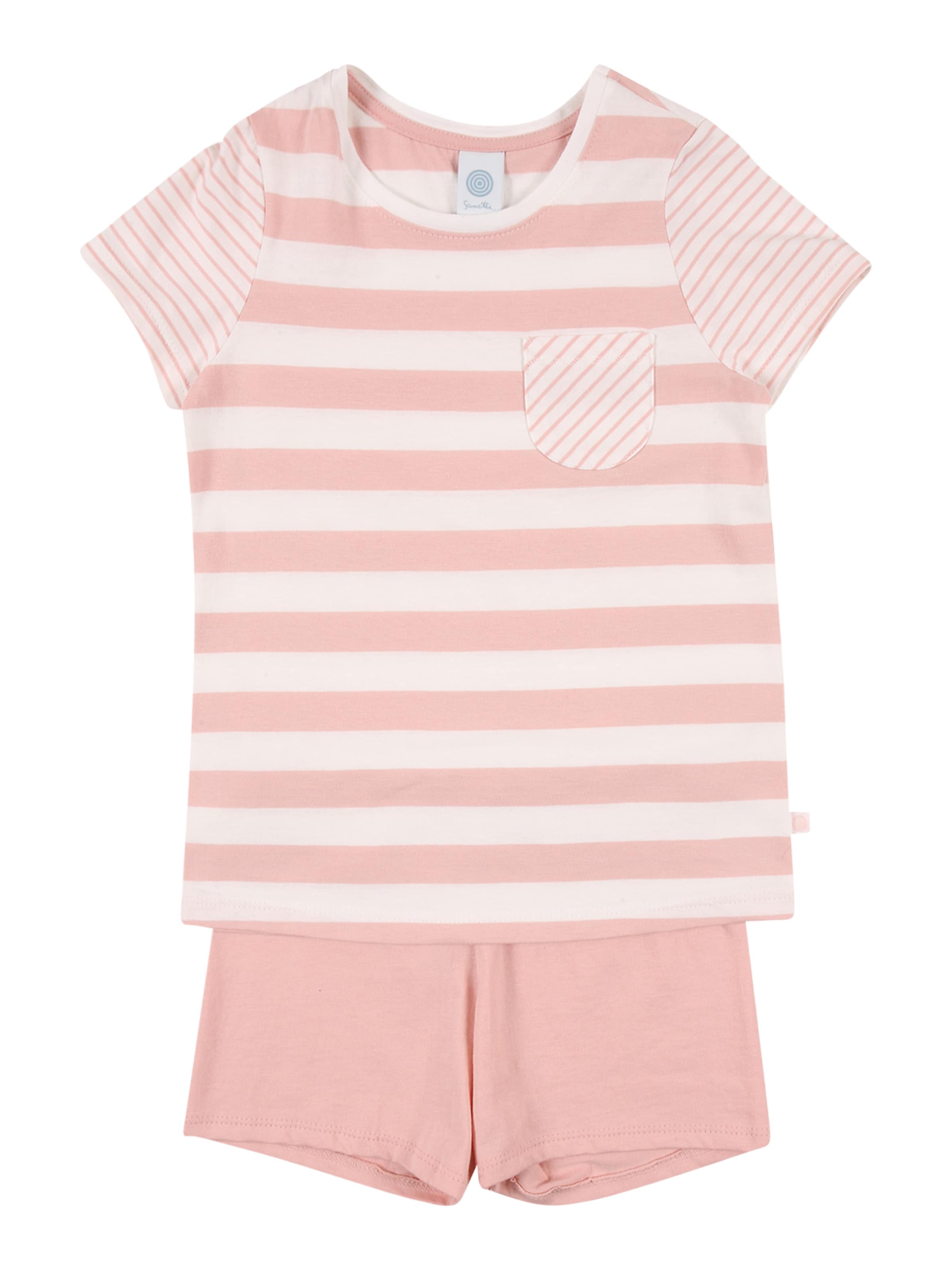 Sanetta Пижама в Ярко-розовый: спереди