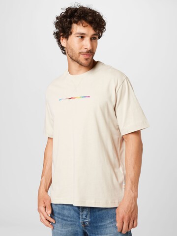 Calvin Klein Shirt 'PRIDE' in Beige: front