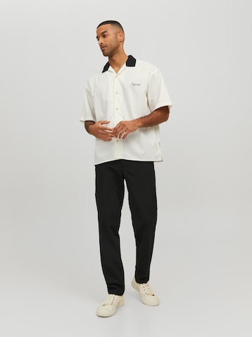 JACK & JONES Regular Hose 'OLLIE BENJI' in Schwarz