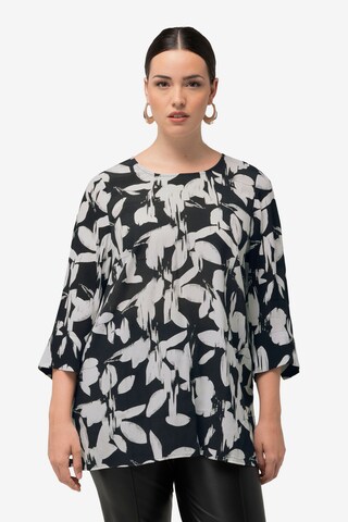 Ulla Popken Blouse in Zwart: voorkant