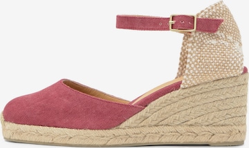 Castañer Espadrillo 'Carol' värissä vaaleanpunainen: etupuoli