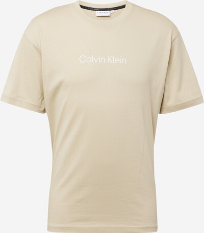 Calvin Klein Camisa 'Hero' em cáqui / branco, Vista do produto