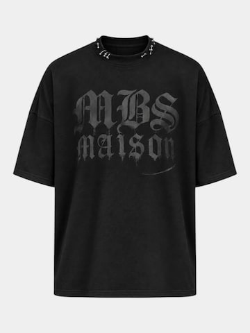Maglietta 'Gothic T-Shirt - T17692' di Made By Society in nero: frontale