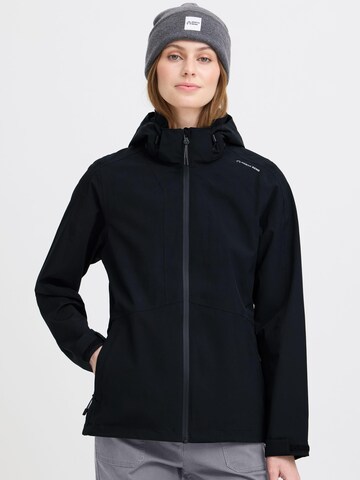 North Bend - Casaco outdoor ' NBBeruwala ' em preto: frente