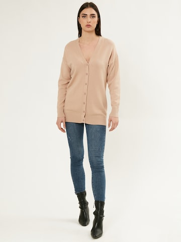 Influencer Cardigan i beige