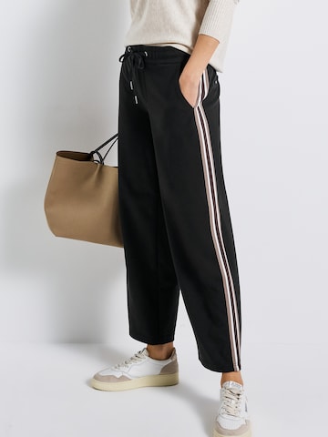 Loosefit Pantalon STREET ONE en noir : devant