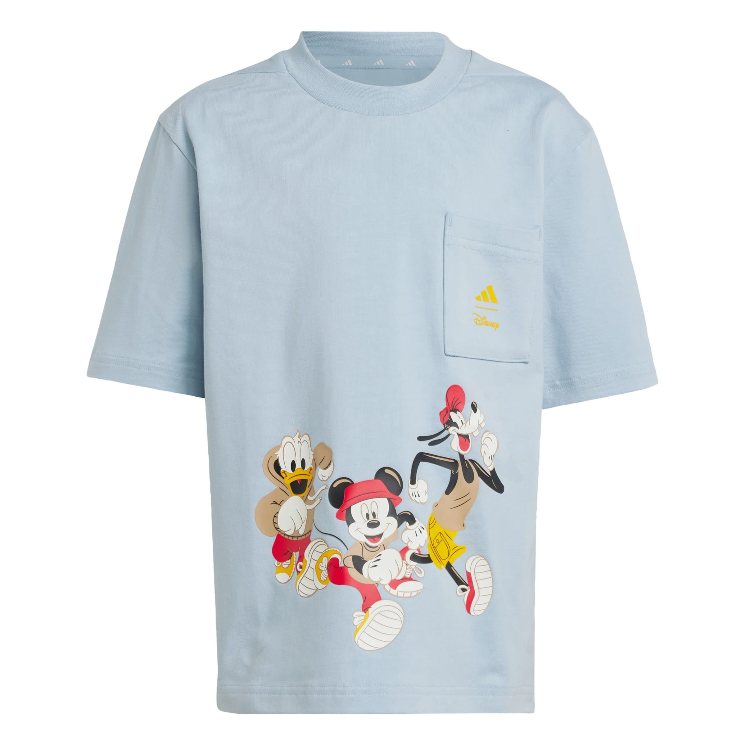 ADIDAS SPORTSWEAR Λειτουργικό μπλουζάκι 'Adidas x Disney Mickey Mouse' σε μπλε: μπροστά