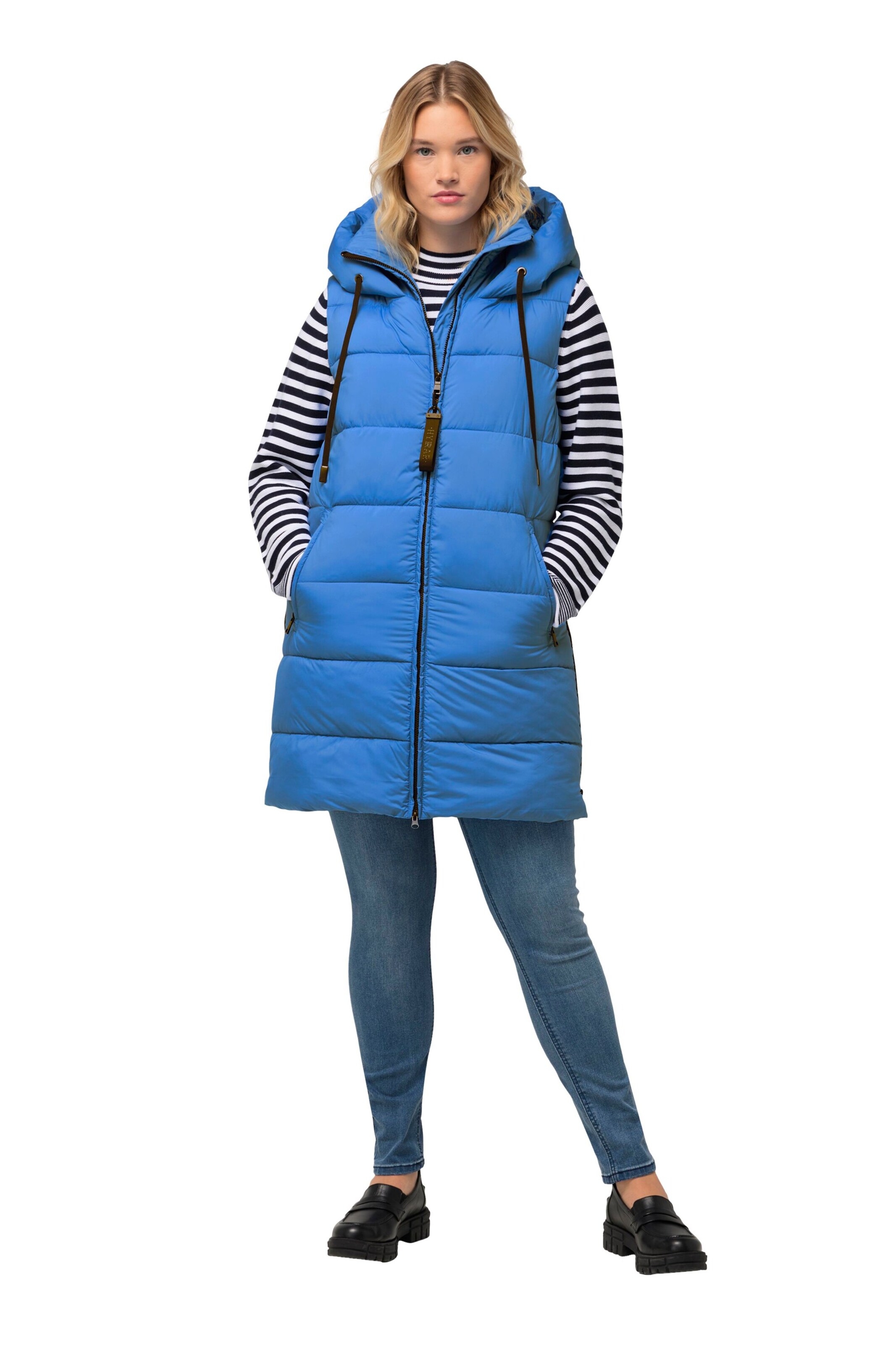 Ulla Popken Bodywarmer in Blauw