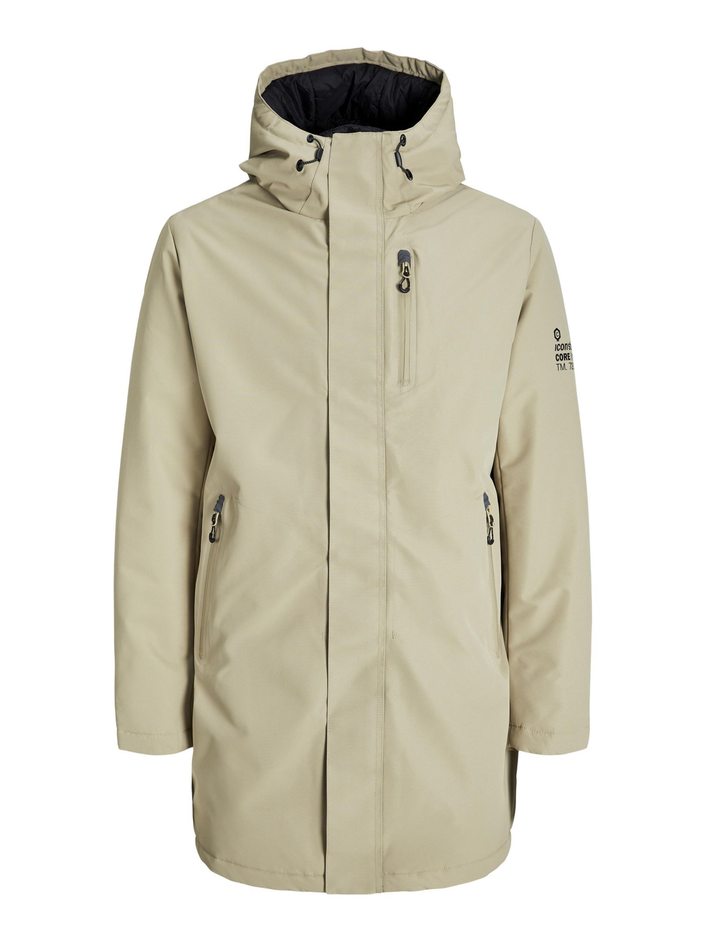 JACK & JONES Vinterparka i grå: forside