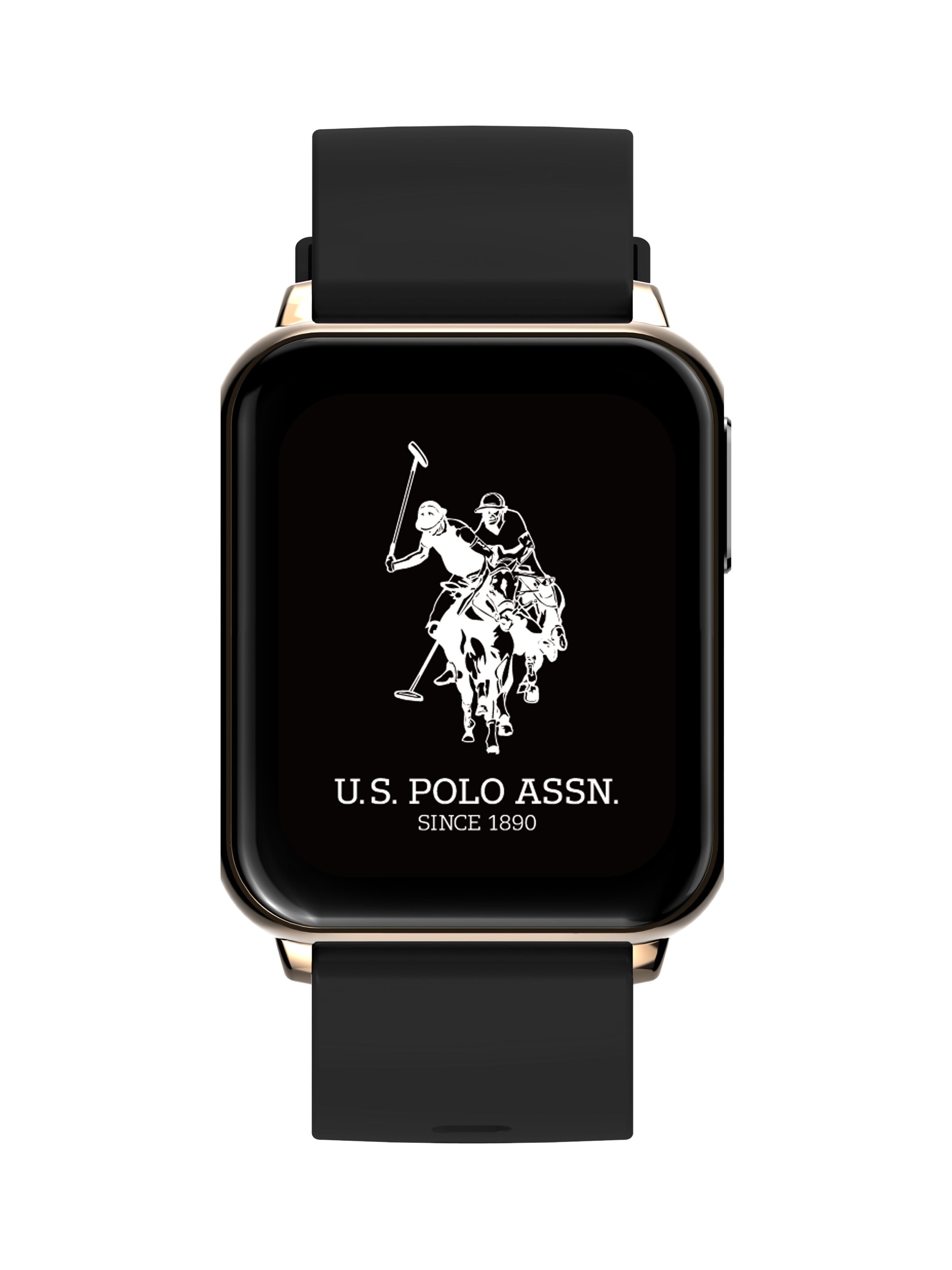 Montre digitale 'Atlas' U.S. POLO ASSN. en noir : devant