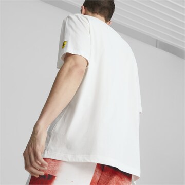 PUMA Performance Shirt 'Scuderia Ferrari Road Trip' in White