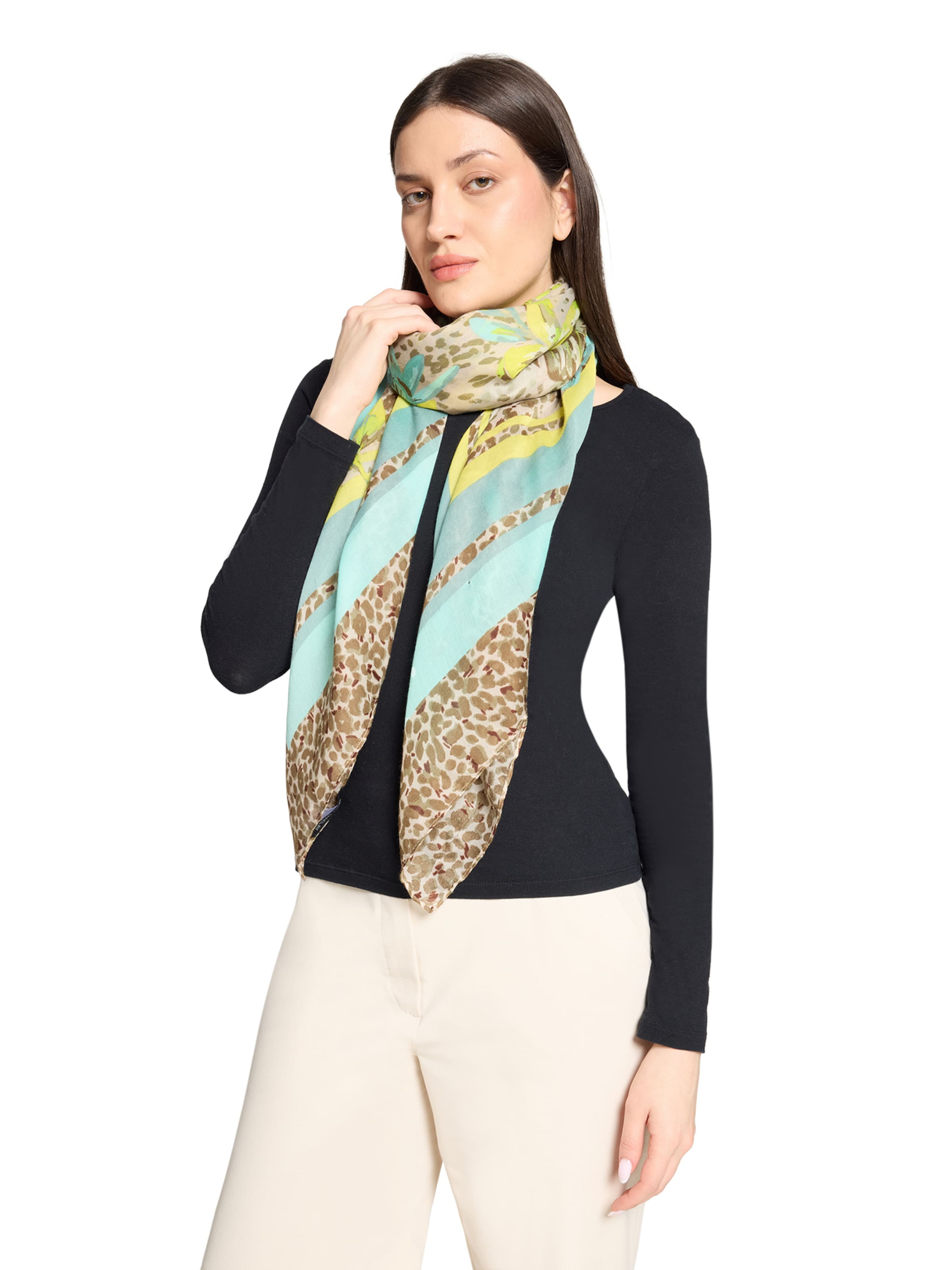Foulard Betty Barclay en beige : devant