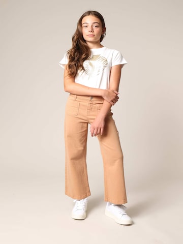 Bootcut Jean 'Lizette' Deeluxe en beige